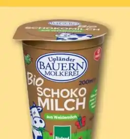 REWE Center Upländer Bauern Molkerei Bio Schokomilch Angebot