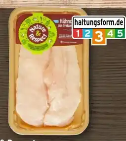 REWE Nature & Respect Freiland Hähnchen Minutenschnitzel Angebot