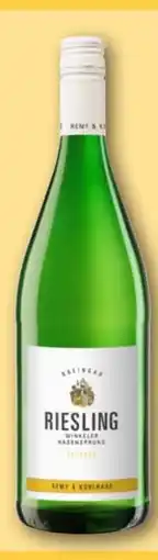 REWE Remy & Kohlhaas Winkeler Hasensprung Riesling Angebot