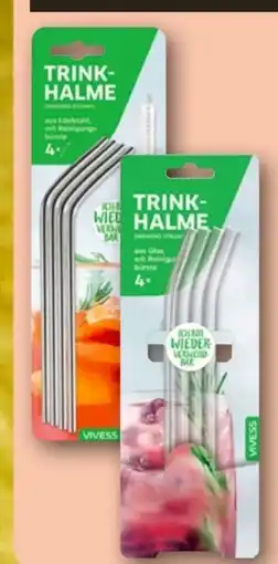 REWE Vivess Edelstahl Trinkhalm Angebot