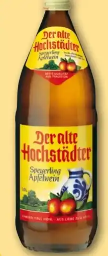 REWE Der alte Hochstädter Speyerling Apfelwein Angebot