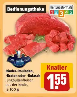 REWE Château Boeuf Rinder-Rouladen Angebot