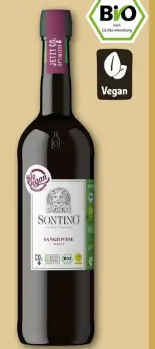 REWE Sontino Bio-Vegan Sangiovese Angebot