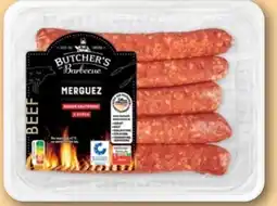 REWE Butcher’s Barbecue Merguez Rinder-Bratwurst Angebot