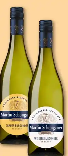 REWE Martin Schongauer Grauer Burgunder Angebot