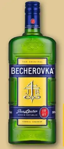 REWE Jan Becher Becherovka Kräuterlikör Angebot