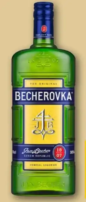 REWE Jan Becher Becherovka Kräuterlikör Angebot