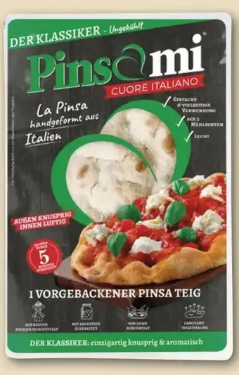 REWE Pinsami Vorgebackener Pinsa Teig Angebot