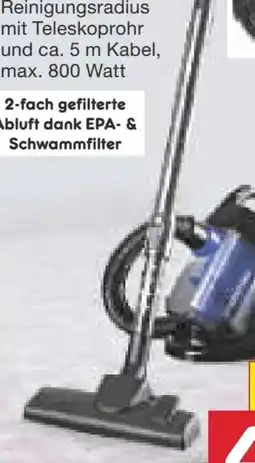 Netto Marken-Discount Clean Maxx Multi-Zyklonstaubsauger Angebot