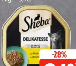 Edeka Frischemarkt Sheba Katzen-Nassnahrung Angebot
