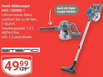 Globus Emerio Hand-Akkusauger UVC-130959.1 Angebot