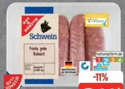 Edeka Gut & Günstig Grobe Bratwurst Angebot