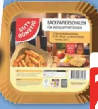 Edeka Gut & Günstig Backpapierschalen Angebot