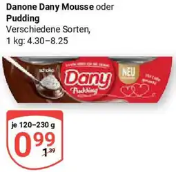 Globus Danone Dany Mousse oder Pudding Angebot