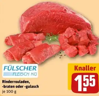 REWE Center Fülscher Fleisch Rinder-Rouladen Angebot