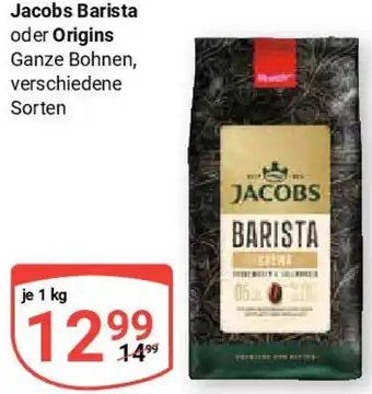 Globus Jacobs Barista oder Origins Angebot