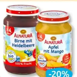 Budni Alnatura Bio-Fruchtgläschen Angebot