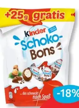 Budni Ferrero Kinder Schoko-Bons Angebot