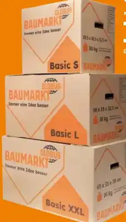 Globus Baumarkt Baumarkt Umzugskarton Basic Angebot