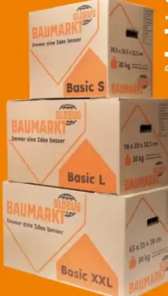 Globus Baumarkt Baumarkt Umzugskarton Basic Angebot