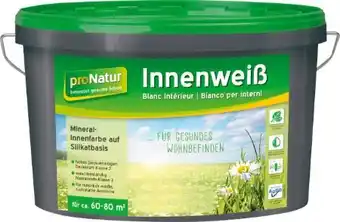 Globus Baumarkt Pronatur Farbe Mineral-Innenfarbe Angebot