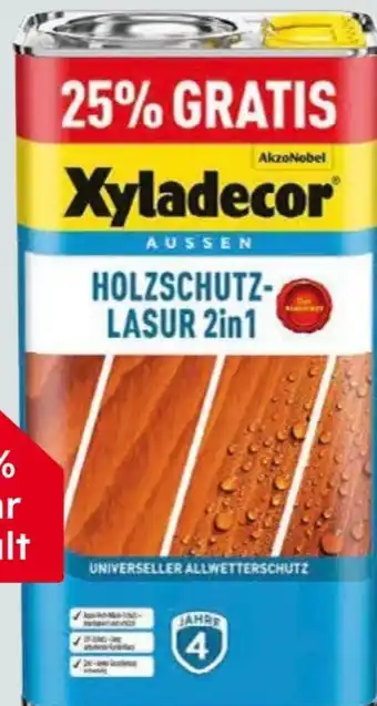 Globus Baumarkt Xyladecor Holzschutzlasur 2in1 Angebot
