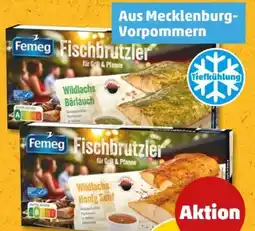 PENNY Femeg Fischbrutzler Wildlachs Honig-Senf Angebot