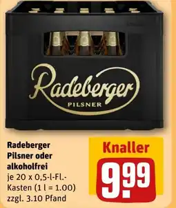 REWE Radeberger Pilsner Pils Angebot