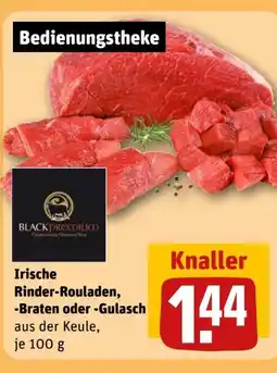 REWE Metzgerei Black Premium Rinder-Rouladen Angebot
