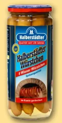 REWE Halberstädter Landwurst Wiener Würstchen Angebot