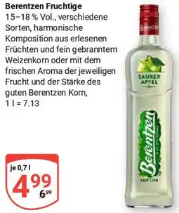 Globus Berentzen Fruchtige Angebot