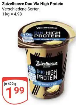 Globus Zuivelhoeve Duo Vla High Protein Angebot