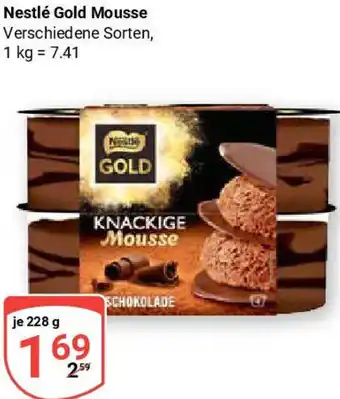 Globus Nestlé Gold Mousse Angebot