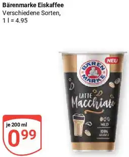 Globus Bärenmarke Eiskaffee Angebot