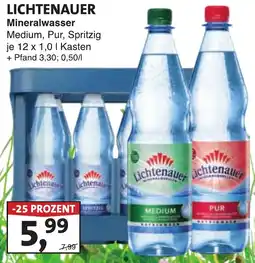 Lösch Depot LICHTENAUER Mineralwasser Angebot
