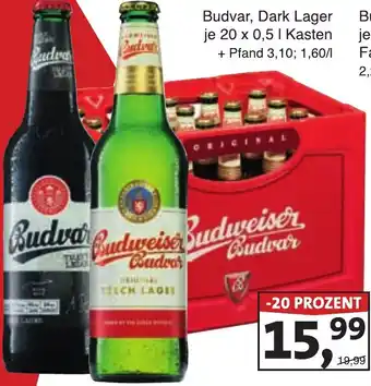 Lösch Depot BUDWEISER Budvar Angebot