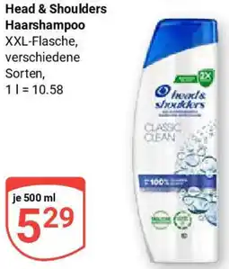 Globus Head & Shoulders Haarshampoo Angebot