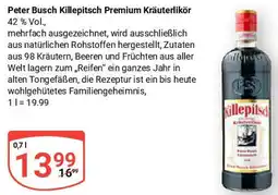 Globus Peter Busch Killepitsch Premium Kräuterlikör Angebot