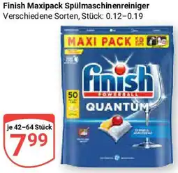 Globus Finish Maxipack Spülmaschinenreiniger Angebot