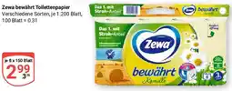 Globus Zewa bewährt Toilettenpapier Angebot