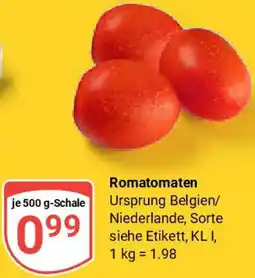 Globus Romatomaten Angebot