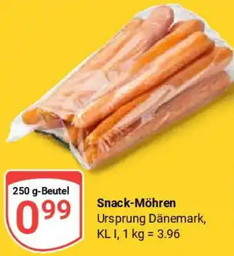 Globus Snack-Möhren Angebot
