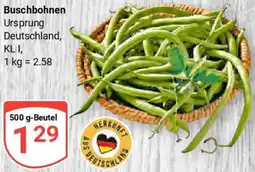 Globus Buschbohnen Angebot