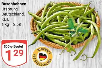 Globus Buschbohnen Angebot