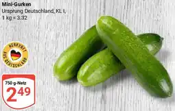 Globus Mini-Gurken Angebot