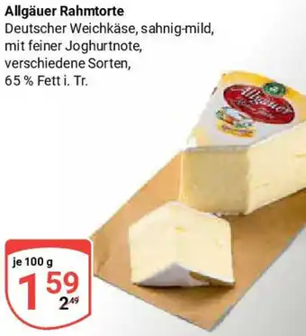 Globus Allgäuer Rahmtorte Angebot