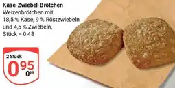 Globus Käse-Zwiebel-Brötchen Angebot