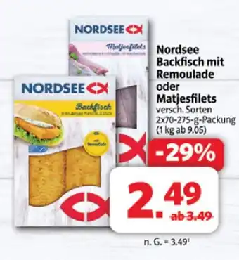 Markant Nordsee backfisch mit remoulade Angebot