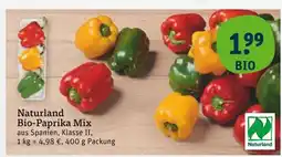 tegut Naturland bio-paprika mix Angebot