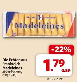Markant Die echten aus frankreich madeleines Angebot